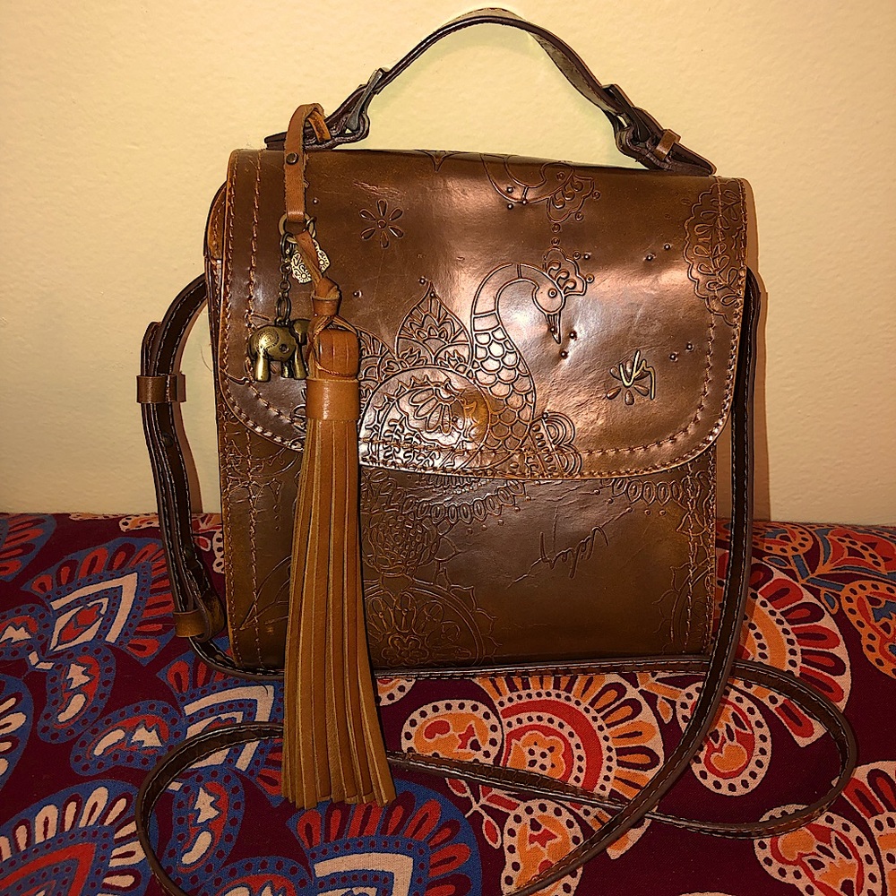 High quality Colombian leather bag. Worn less than 5 times.